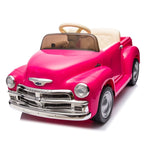 ZUN 12V Kids Ride On truck car w/parents control, Licensed Chevrolet 3100 pickup,electric car for W1396P147018