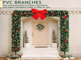 Christmas Artificial Tree Archway Decoration, Realistic PVC Holiday Tree Arch Frame for Outdoor 04466384