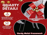 3-Piece Lighted Set of 2 Reindeer & Sleigh, Weather Proof Christmas Outdoor Decorations with Pre-lit 83834966