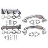 Set of 2 Manifolds with Up Pipes Left Right Fit for GM 6.6L Duramax Diesel 2001-2016 22725778