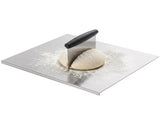 Large-sized Stainless Steel Cutting Boards w bench scraper for Kitchen, Suitable for Meat, Fruits, 45009912