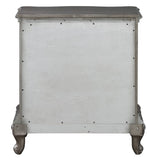 Antique Platinum 2-drawer Nightstand B062P181341