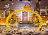 10.5 Feet Christmas Arch with White LED Lights 66192790