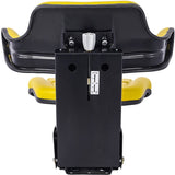 TRAC SEATS BRAND WAFFLE STYLE UNIVERSAL TRACTOR SUSPENSION SEAT WITH TILT FITS FORD/NEW HOLLAND 3900 W46577685