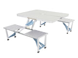 One Piece Folding Table and Chair Aluminum Alloy 66675538