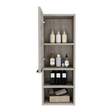 ZUN Milwaukee Medicine Cabinet, Two Shelves, Single Door Cabinet, Two Interior Shelves B128P148941