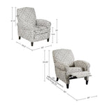 ZUN Kirby Push Back Recliner B03548642