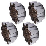 4pcs Chrome 8 Lug Wheel Center Hub Caps For Ford F250 F350 1999-2005 Excursion 00-05 1C3Z1130BA 86195139