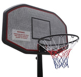 ZUN Basketball Hoop System Height Adjustable Basketball Stand for Teens Adults Indoor Outdoor w/Wheels, 72578821