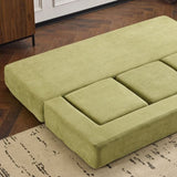 Ebern Designs Convertible Sectional Sofa with 3 Storage Ottomans - High-Resilience Foam Sleeper, W1829P280223