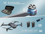 F12 Grey RC Drone GPS 5G WIFI 6K HD Wide Angle Dual Camera Smart Follow Quadcopter,Professional 78570101