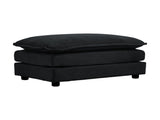 Chenille Fabric Ottomans Footrest to Combine with 2 Seater Sofa, 3 Seater Sofa and 4 Seater Sofa, W714P179457