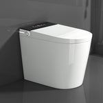 ZUN Compact Smart Toilet with Bidet Seat Built-in, Modern Tankless Design with 23.25" Depth, Open W2826P252047