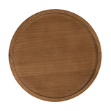 HOLLOW EDGE RETRO ART PINE SIDE TABLE, ANTIQUE GOLD NATURAL COLOR N770P281548A