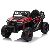 ZUN 12V kids Ride On Mini UTV, Electric Car with Front LED Lights and Horn, Single Seat with a Safety W2181137667