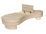 Irregular Coffee Table with flip top and hidden storage compartment W3040P455723