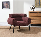 Mardi Maroon Tweed Chair B2726P309302