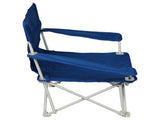 Folding Beach Chair with Carry Bag, Royal Blue 78238626