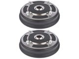 Pair For Kawasaki Mule 3000 3010 4000 4010 KAF950B 4x4 Diesel Front Brake Drums 31193062