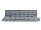 Outdoor Swing Cushions 70 Inch, Waterproof 4" Thick Porch Swing Cushion Replacement with Backrest 35948211