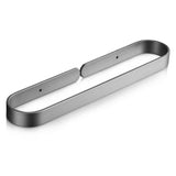 Towel Ring Gun Grey, Bath Hand Towel Square Ring Thicken Space Aluminum Round Towel Holder for 20890806