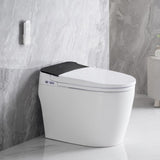 ZUN Elongated Smart Toilet with Elongated Heated Bidet Seat, Intelligent Toilet with Bidet Built-in, W2826P199068