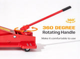 Hydraulic Transmission Service/Floor Jack Lift 1/2 Ton Capacity, Low Profile Roll-Under 13793118