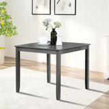 ZUN Wooden Dining Square Table, Kitchen Table for Small Space, 4 Person Dining Table, Gray
ONLY THE W1998126373