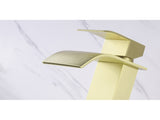 Waterfall Spout Single Handle Bathroom Sink Faucet 04317377