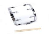 14 x10 inches Marching Drum Drumsticks Key Strap White 85444290
