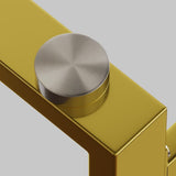 51" Modern Minimalist Rectangular Glass Dining Table for 4-6 with 0.31" Tempered Glass Tabletop and W2189133710