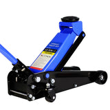 ZUN Hydraulic trolley Low Profile and Steel Racing 3Ton Capacity, Floor Jack with Piston W123994430