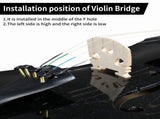 Full Size 4/4 Violin Set for Adults Beginners Students with Hard Case,Violin 12531694