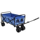 440lbs Collapsible Foldable Wagon Cart with strapping system ,Beach Wagon Utility Cart Utility Wagon W2932P253145