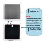 Bar Stools Upholstered Velvet Counter Height Barstools for Kitchen Island Set of 2 Modern Dining W1757P310421