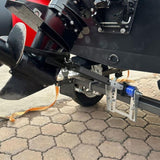 Boat Transom Saver, 28-40in Adjustable Outboard Motor Support - Heavy Duty Steel, Shock-Absorbing 82075769