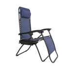 ZUN Infinity Zero Gravity Chair Pack 2, Outdoor Lounge Patio Chairs with Pillow and Utility Tray 15690452