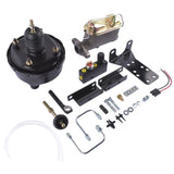 ZUN Power Brake Booster Conversion Kit for Ford Mustang 64-66 Adjustable Block Valve 39049884