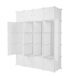 ZUN 20 Cube Organizer Stackable Plastic Cube Storage Shelves Design Multifunctional Modular Closet 09173751