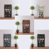 10 Tiers Shoe Rack with Dustproof Cover Closet Shoe Storage Cabinet Organizer Dark Brown 21202749