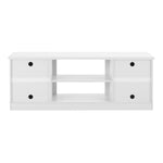 ZUN Modern Farmhouse TV Media Stand, Large Barn Inspired Home Entertainment Console, for TV Up to 70'', W1758P147681