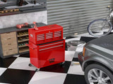 High Capacity Rolling Tool Chest with Wheels and Drawers, 8-Drawer Tool Storage Cabinet--RED 06372570
