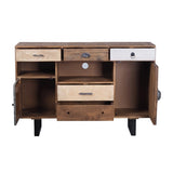 31.5x17.5x31.5" Rustic 2-Drawer Kitchen Island W2078P174944