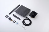 12 Inch Bathroom Rain Shower Combo Set With Hand Shower W121749882