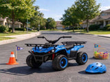 24V 4 Wheeler for Kids, Dual Motor Ride on ATV with Soft Start, Battery Display, Music & Lights, for 30498631