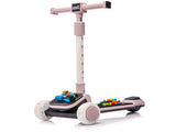 Kids Ride On 3-Wheel Scooter W/Buildable blocks, PU flashing wheels and Folding Kick W1578P368162