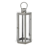 ZUN FRANK 23"H STAINLESS STEEL LANTERN 72191.00SIL