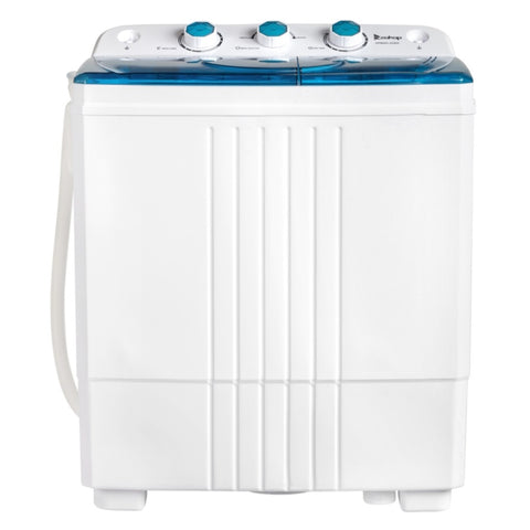 ZUN Twin Tub with Built-in Drain Pump XPB45-428S 20Lbs Semi-automatic Twin Tube Washing Machine for 80996552