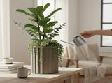 Round Strata Column Planter MD - Grey Brown B2755P462158