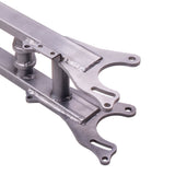 4" Sliver Skid Plate Mounting Brackets Extended Fit For Yamaha Banshee 350 1987-2006 61096161